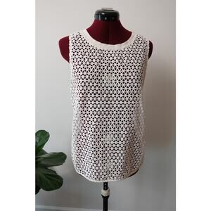 Loft Lace Summer Top Size Medium
